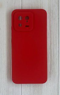 Чохол-накладка гумова SMTT для Xiaomi 13- червоний 40200835 фото