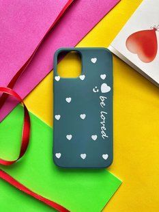 Накладка силиконовая Be Loved для iPhone 12/12 Pro- темно-синий 815692 фото