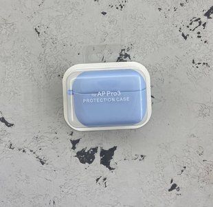 Чехол силиконовый для AirPods Pro 3-голубой 40202023 фото