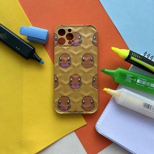 Накладка силіконова TPU Pokemon для iPhone 12 Pro - жовто-помаранчевий 40000328 фото