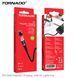 USB кабель Tornado TX5 Magnetic Lightning (2,4A/1м) - черный 779856 фото 1