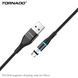 USB кабель Tornado TX5 Magnetic Micro (2,4A/1м) - черный 779837 фото 4