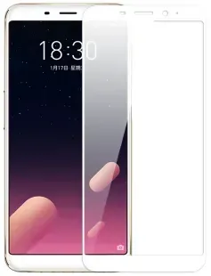 Скло захисне Full Screen Aspor для Meizu Pro 6 в в картонній упаковці- білий 970292 фото