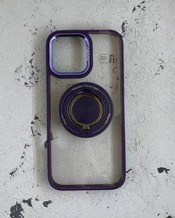Чохол-накладка Ring with MagSafe для iPhone 15 Pro Max- фіолетовий 40201767 фото