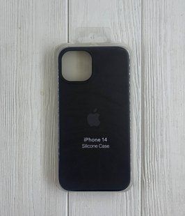 Чохол-накладка Silicone Case Original Full Cover для iPhone 14 - №18 чорний 40200310 фото