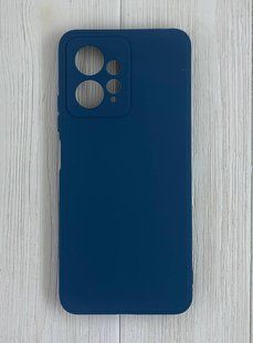Накладка силіконова Full Silicon з мiкрофiброю для Xiaomi Redmi Note 12 4G- синій 40200997 фото