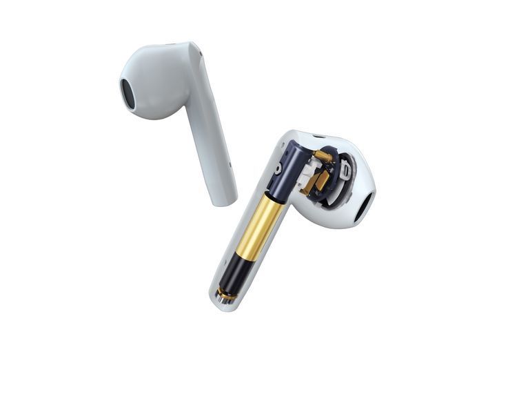 BluetoothНавушники DEVIA Joy A10 series TWS- білий 755436 фото