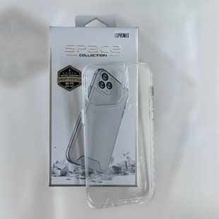 Чохол-накладка TPU Space Case transparent для iPhone 15 Pro Max- прозорий 40201406 фото