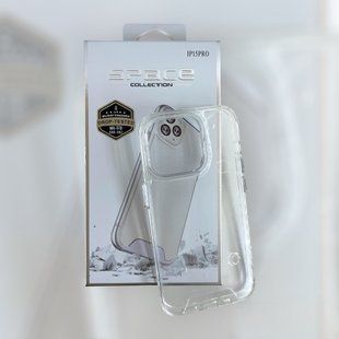 Чохол-накладка TPU Space Case transparent для iPhone 15 Pro- прозорий 40201405 фото