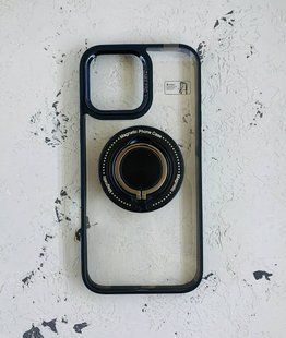 Чохол-накладка Ring with MagSafe для iPhone 14 Pro Max- чорний 40201756 фото