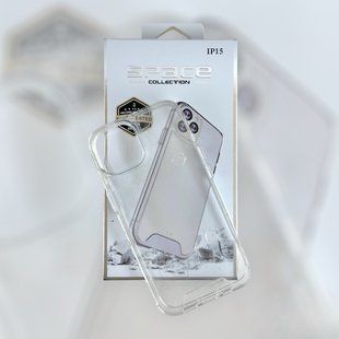 Чохол-накладка TPU Space Case transparent для iPhone 15 - прозорий 40201404 фото