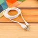 USB кабель Aspor AC-02 Plus Lightning 2.1A/2м - белый 910120 фото 2