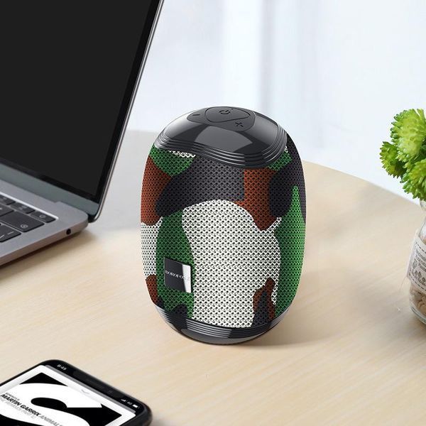 Bluetooth колонка Borofone BR6 Miraculous sports- камуфляж зелений 161472 фото