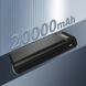 Power Bank Aspor A396 PD 20000mAh (22.5W/PDUSB-C laptops fast charging)- чорний 900122 фото 4