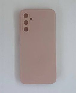 Накладка силіконова Full Silicon для Samsung A24 4G з мікрофіброю - рожевий пісок 40201071 фото