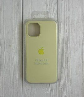 Чохол-накладка Silicone Case Original Full Cover для iPhone 12 mini 5.4"- №53 жовтий 814684 фото