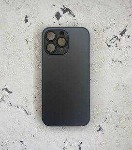 Чехол-накладка Sapphire Matte Glass Full для iPhone 16- черный 51719 фото