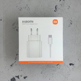 Сетевое зарядное устройство для Xiaomi MDY-11-EZ 33W+ USB Type-C- белый 51363 фото