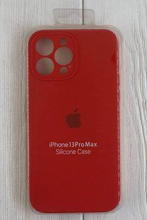 Чехол-накладка Silicon Case Full Camera Protective для iPhone 13 Pro Max - красный 40201224 фото
