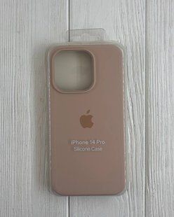Чохол-накладка Silicone Case Original Full Cover для iPhone 14 Pro - №19 рожевий пісок 40200318 фото