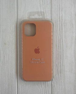 Чохол-накладка Silicone Case Original Full Cover для iPhone 12 mini 5.4"- №58 темно- оранжевий 814699 фото