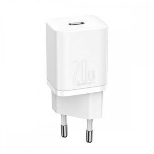 Мережевий зарядний пристрій Baseus Super Si Quick Charger (CCXF-A02)- білий 844524 фото