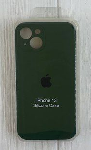 Чехол-накладка Silicon Case Full Camera Protective для iPhone 13- темно-зеленый 40201216 фото