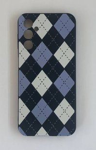 Накладка силіконова Case cute cartoons для Samsung A14- Ромби кольорові 40201090 фото