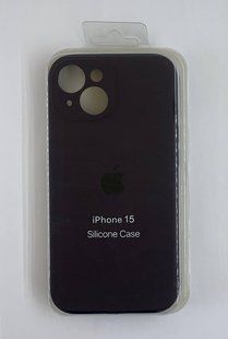 Чехол-накладка Silicon Case Full Camera Protective для iPhone 15-deep purple 40201309 фото