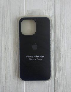 Чохол-накладка Silicone Case Original Full Cover для iPhone 14 Pro Max - №18 чорний 40200320 фото