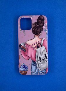 Накладка силіконова Max Capa Nake для iPhone 12/12 Pro- рожевий 815603 фото