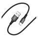 USB кабель Tornado TX16 Type-C (3,0A/1м)- чорний 51298 фото 1