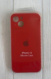 Чехол-накладка Silicon Case Full Camera Protective для iPhone 13-красный 40201218 фото