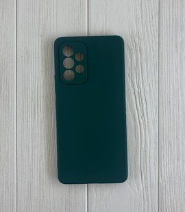 Накладка силиконовая Full Silicon для Samsung A53 5G &ndash; темно-зеленый. 40200110 фото