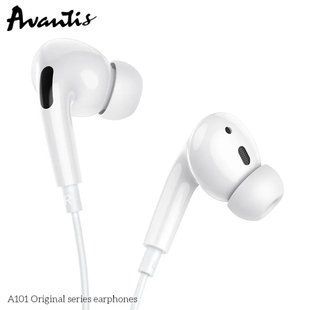Наушники Avantis A101 Pro Original series earphones- белый 754476 фото