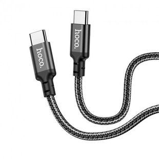 USB кабель Hoco X14 Type-C to Type-C (1m)- черный 40200093 фото