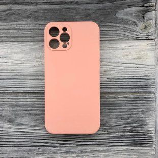 Чохол-накладка Luxury Original Square Liquid для iPhone 12 Pro Max- рожевий 787870 фото