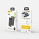 Power Bank Aspor A315 Fast Charge 10000mAh 22.5W + cable USB/Lightning/Type-C- чорний 51789 фото 1