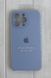 Чохол-накладка Silicon Case Full Camera Protective для iPhone 14 Pro Max- блакитний 40201242 фото